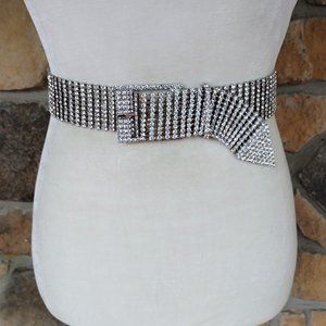 B-Low the Belt Rhinestone Belt